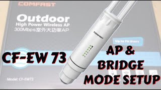 CF-EW 73 AP and Bridge Mode Setup