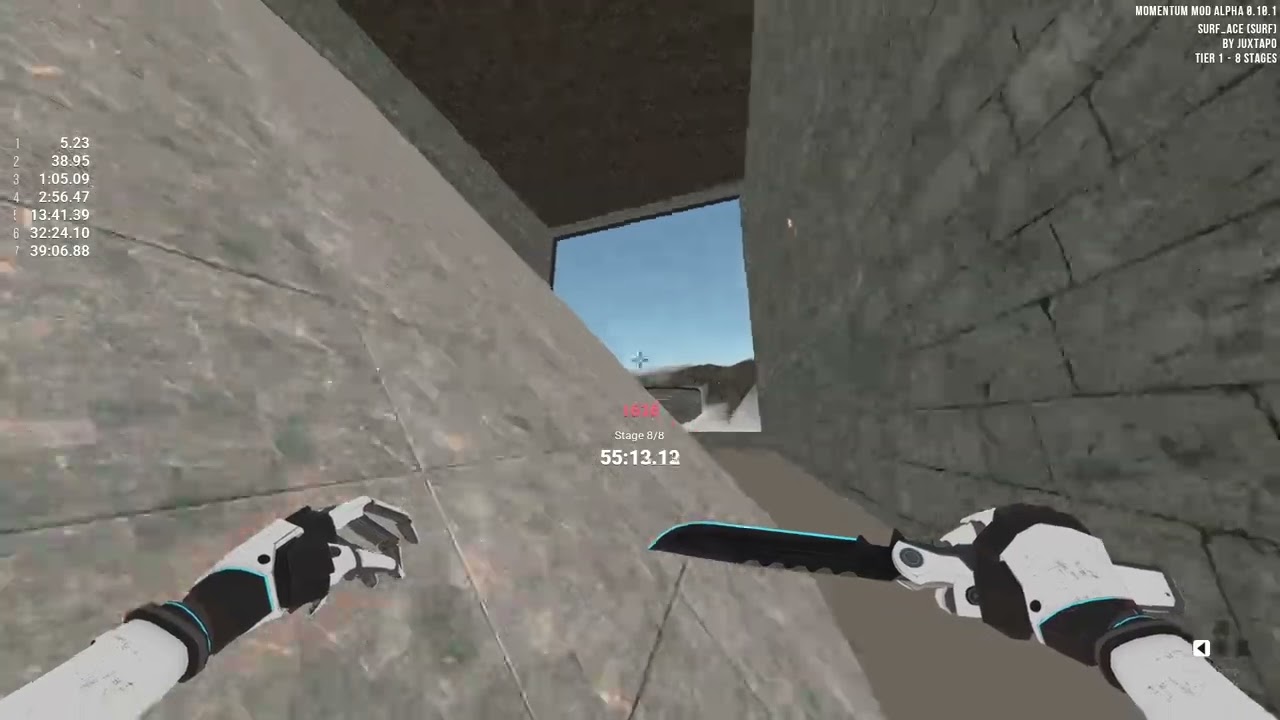 Finishing an easy surf map in 1 hour