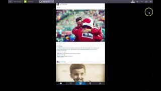 How To Upload Photos From PC To Instagram using Bluestacks 2016