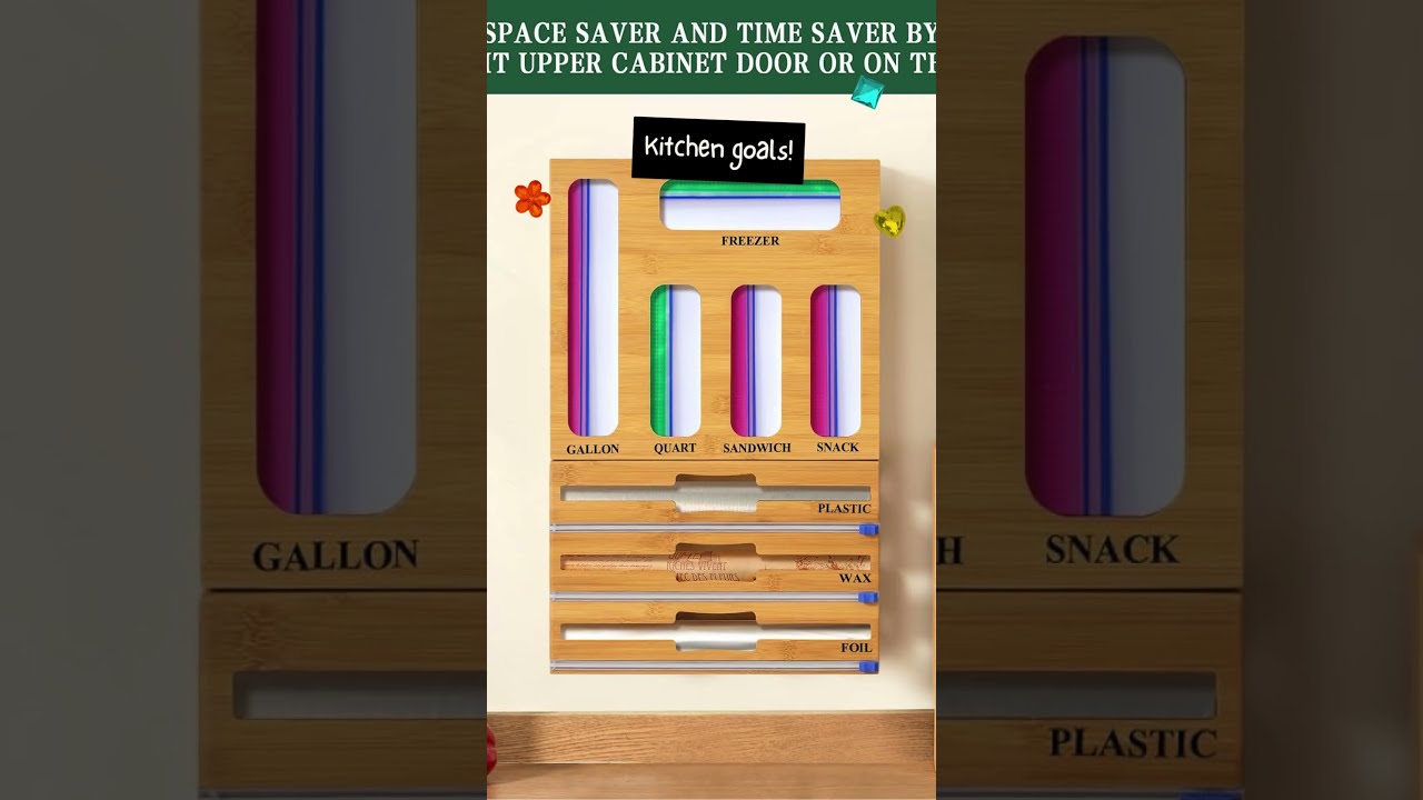 Calmbee 9‑in‑1 Bamboo Bag & Wrap Organizer Review – Kitchen Drawer Must‑Have 