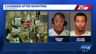2 people charged in deadly Des Moines shooting