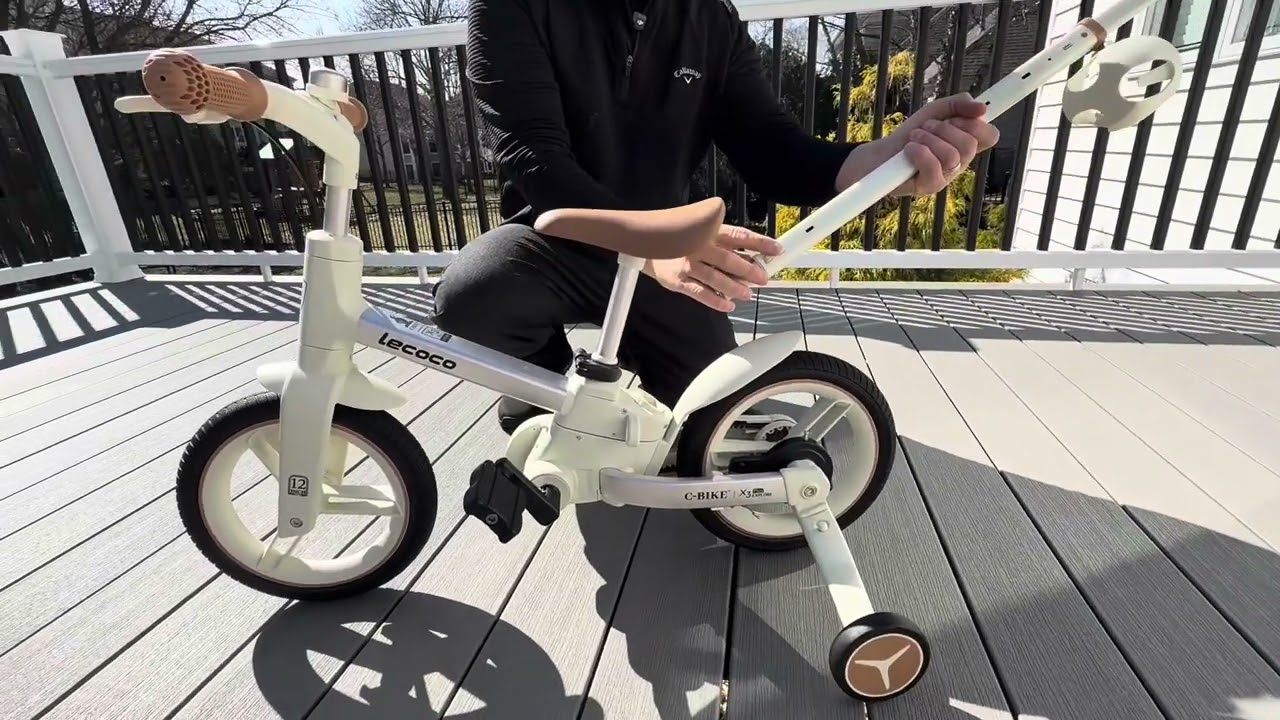 lecoco Toddler Bike - YouTube