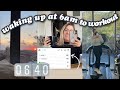 I woke up at 6am to workout everyday for a week | work week in my life in nyc
