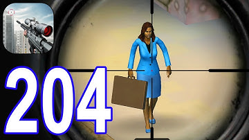 Sniper 3D: Gun Shooting Games - Gameplay Walkthrough Part 204 Tonka Bay Level 14 - 25 (Android,iOS)