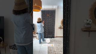 Macrame Curtain Design 🪻 | Stylish Room Decor | Trending Boho Look ✨ #shorts #macrame #curtains