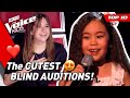 Top 10  the cutest blind auditions in the voice kids  part 3