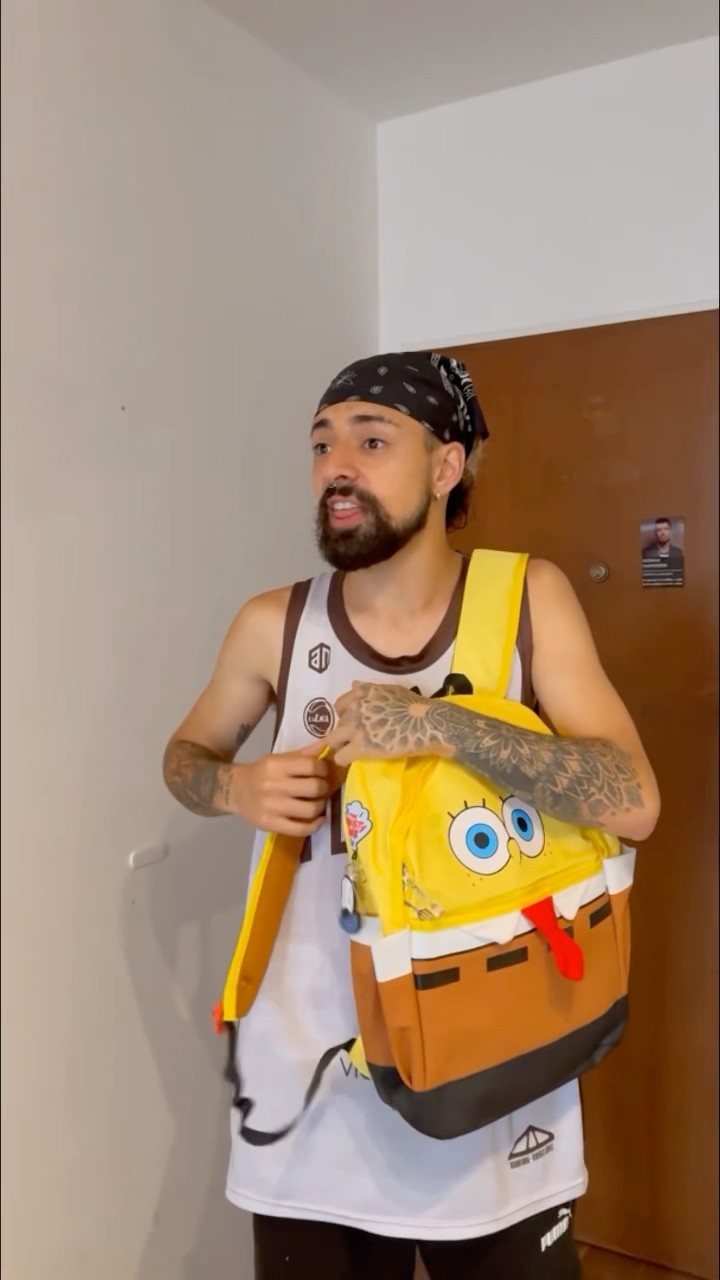 cuando traen mochila nueva