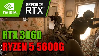 Ready or Not: RTX 3060 12GB & RYZEN 5 5600G Benchmark 1080p (All Settings & DLSS ON/OFF )