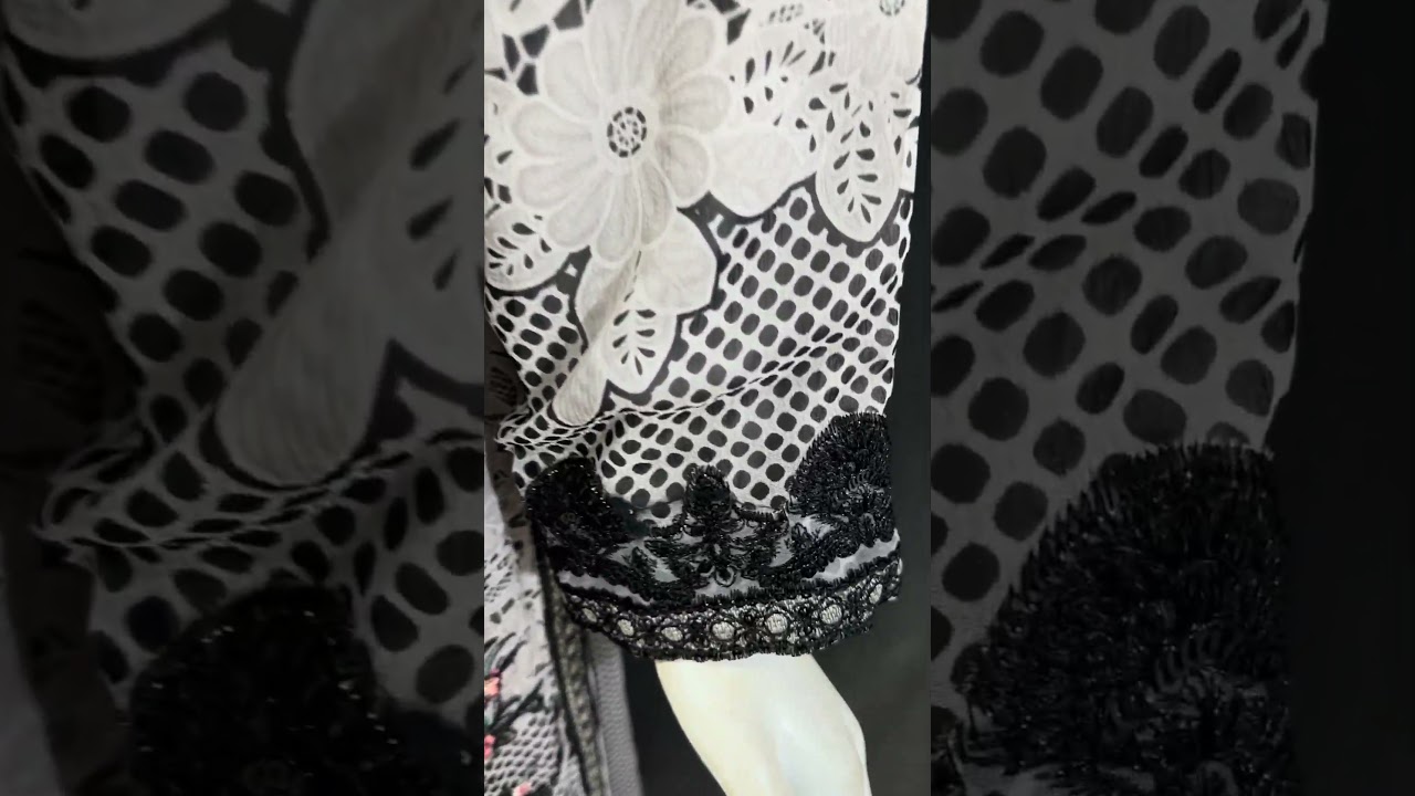 Beautiful Wedding Dress Design | Charizma Vasal Chiffon Stitch Suit 