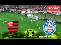 FLAMENGO x BAHIA 🔥 JOGO COMPLETO | Rodada 12 | BRASILEIRÃO 2026 | PES 2021