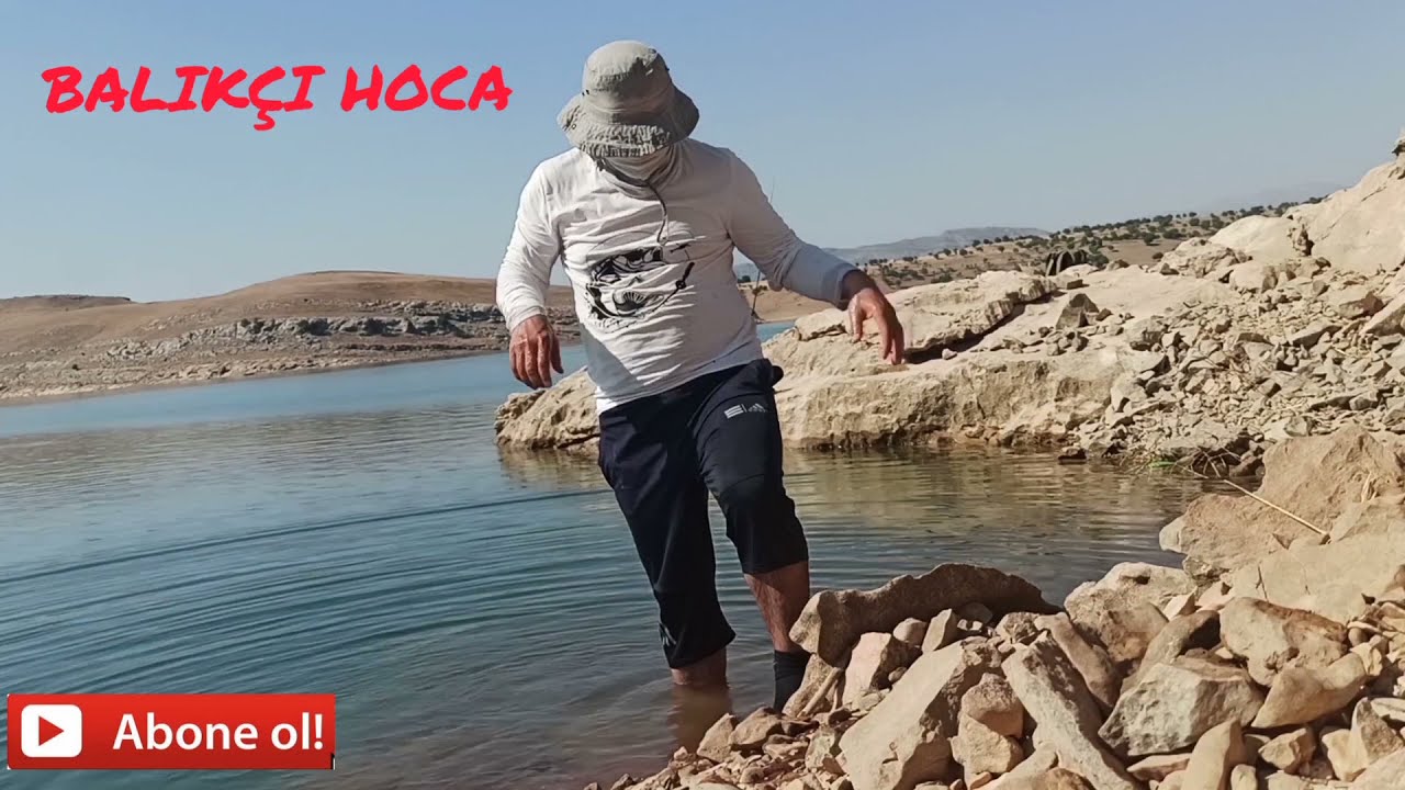 MALABADİ BARAJI SPİN İLE ŞABUT AVI / The very moment when the fish takes the bait / BARBUS GRYPUS