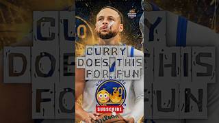 Stephen Curry Does This FOR FUN 😳🔥 | Unreal Practice Shots Nobody Can Guard #Shorts #nba #viral #fun
