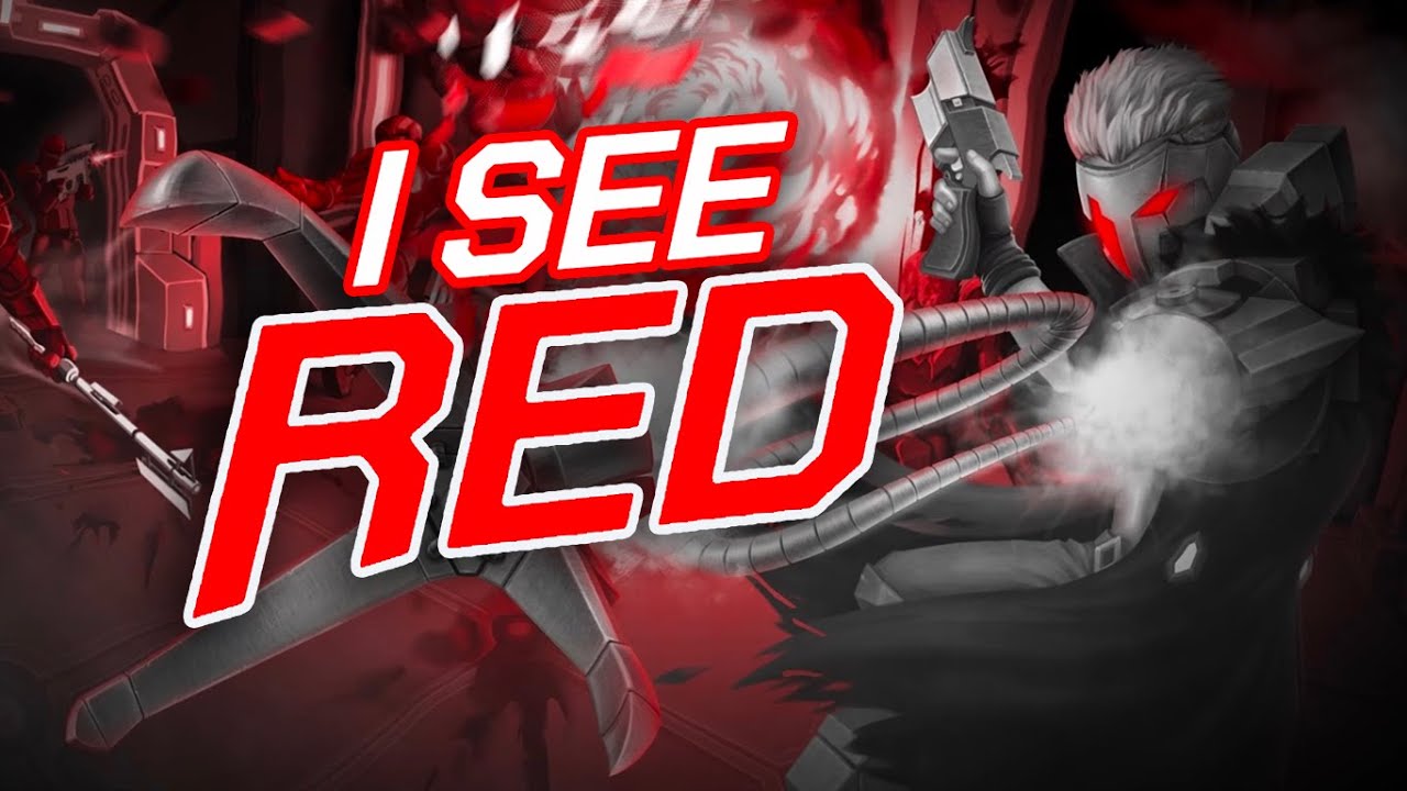 I See Red Game Rage Fuelled Twin Stick Shooter Top-Down Sci-Fi Roguelite