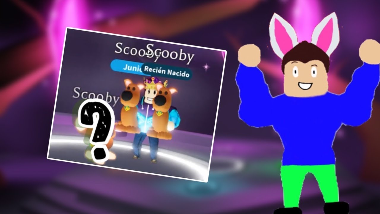 New Neon Scoob Pet Roblox Adopt Me Youtube