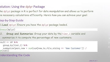 Efficiently Calculate Percentages in R without Data Frame Transformation