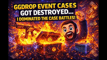 GGDROP EVENT CASES GOT DESTROYED… I DOMINATED THE CASE BATTLES! USE MY CODE: YUMBO