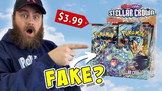 Are They REAL? Fake Stellar Crown Booster Box Opening