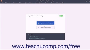 Sage 50 2018 Tutorial Using and Restoring an Archive Company Sage Training