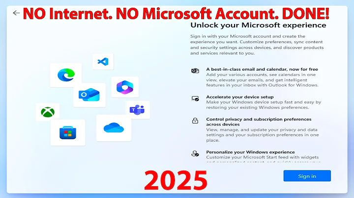 Install Windows 11 Without Internet & Microsoft Account (2025 Guide)