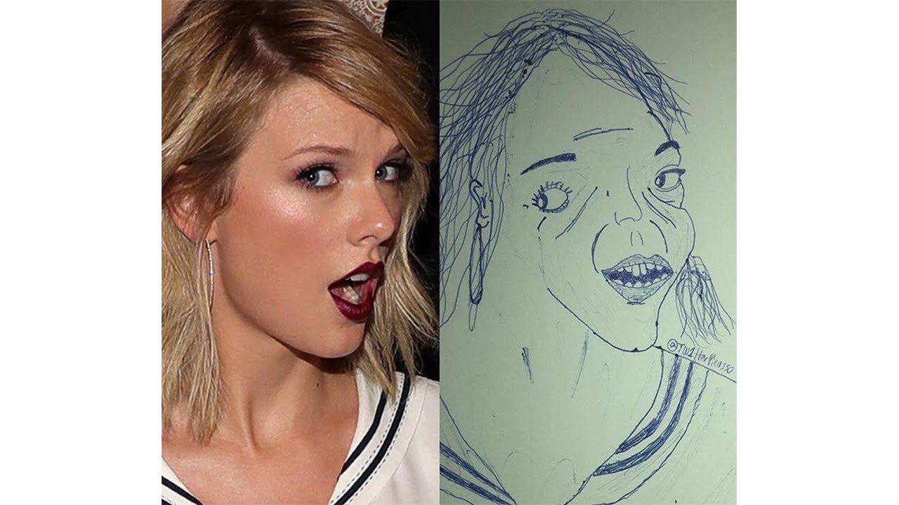 Fan art by Tw1tterPicasso Taylor Swift, Peyton Manning, and more