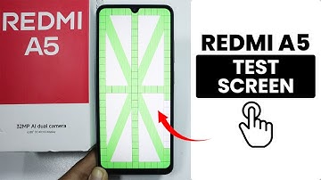(Secret Code) How to Test Screen in Redmi A5 - Check Display
