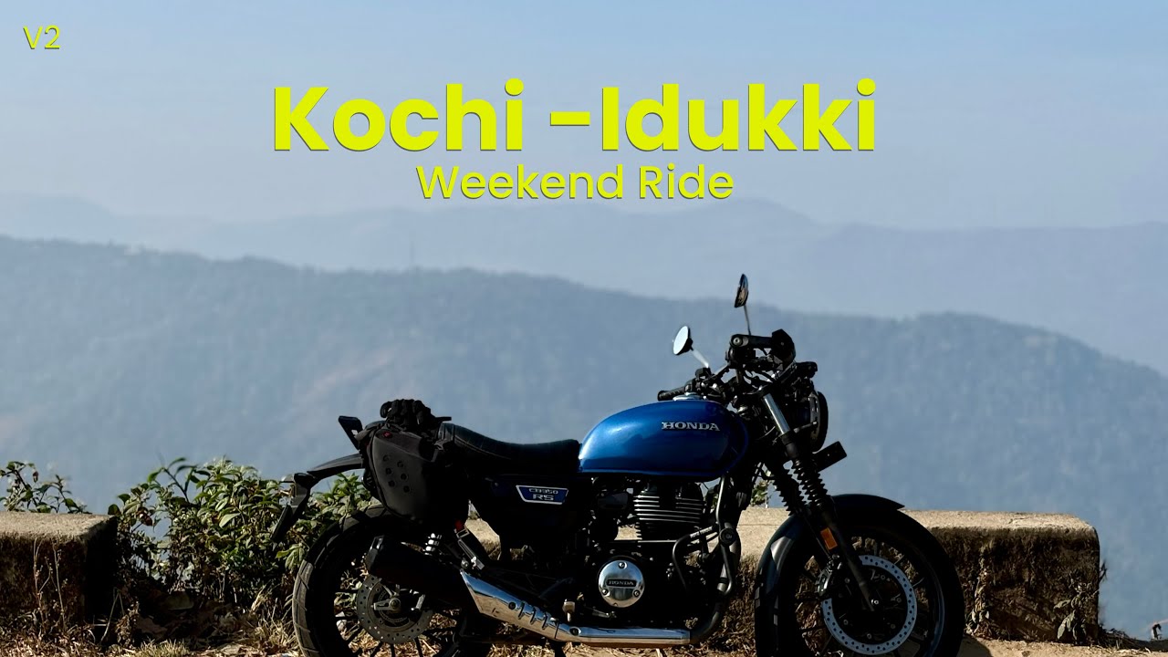 Kochi to Idukki weekend Ride | Honda CB350rs