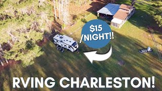 RVING CHARLESTON FOR $15/NIGHT | Charleston, South Carolina