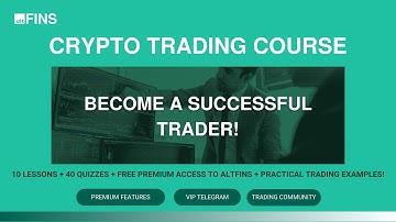 Learn how to profit from crypto trading | altFINS Crypto Trading Course