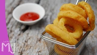 Aros De Cebolla Crujientes 100% Caseros Y Nada Aceitosos