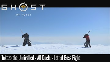 Ghost of Yotei: Takezo the Unrivalled - All Duels - Lethal Boss Fight
