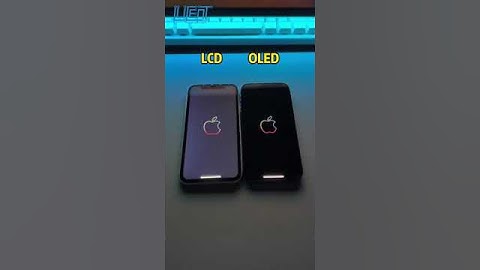 The difference between LCD and OLED