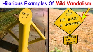 The Most Hilarious Examples Of Mild Vandalism | Good Times