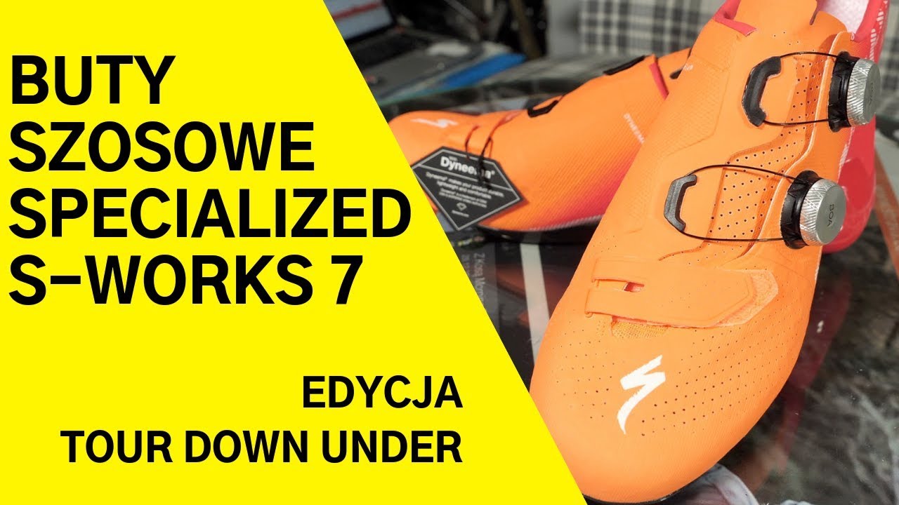 BUTY SZOSOWE ZA 1800 ZŁ?! SPECIALIZED S-WORKS 7 EDYCJA TOUR DOWN UNDER [SPRZĘT]