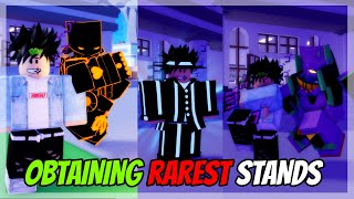 Obtaining The RAREST Stands in Stands Awakening on Roblox