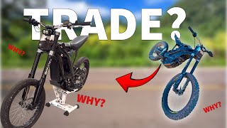 I Traded My Fully-Built Surron For A Stock Bike Heres Why