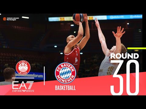 Milan routs Bayern to stay in playoffs race! | Round 30, Highlights | Turkish Airlines EuroLeague