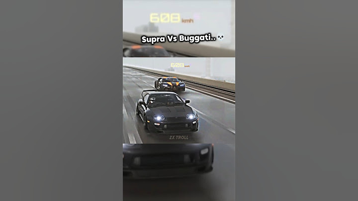 Buggati Vs Supra Race..💀 #bugatti #supra #toyotasupra