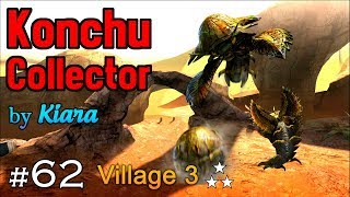 MHGU Chapter 62 Village 3 ★ KONCHU COLLECTOR Hunt mission Konchu Gameplay