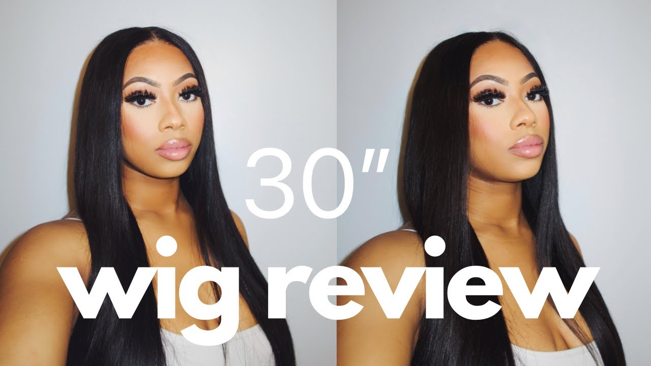 30" BRAZILIAN STRAIGHT CLOSURE WIG ft. TRUE GLORY HAIR | Shannon Pryor