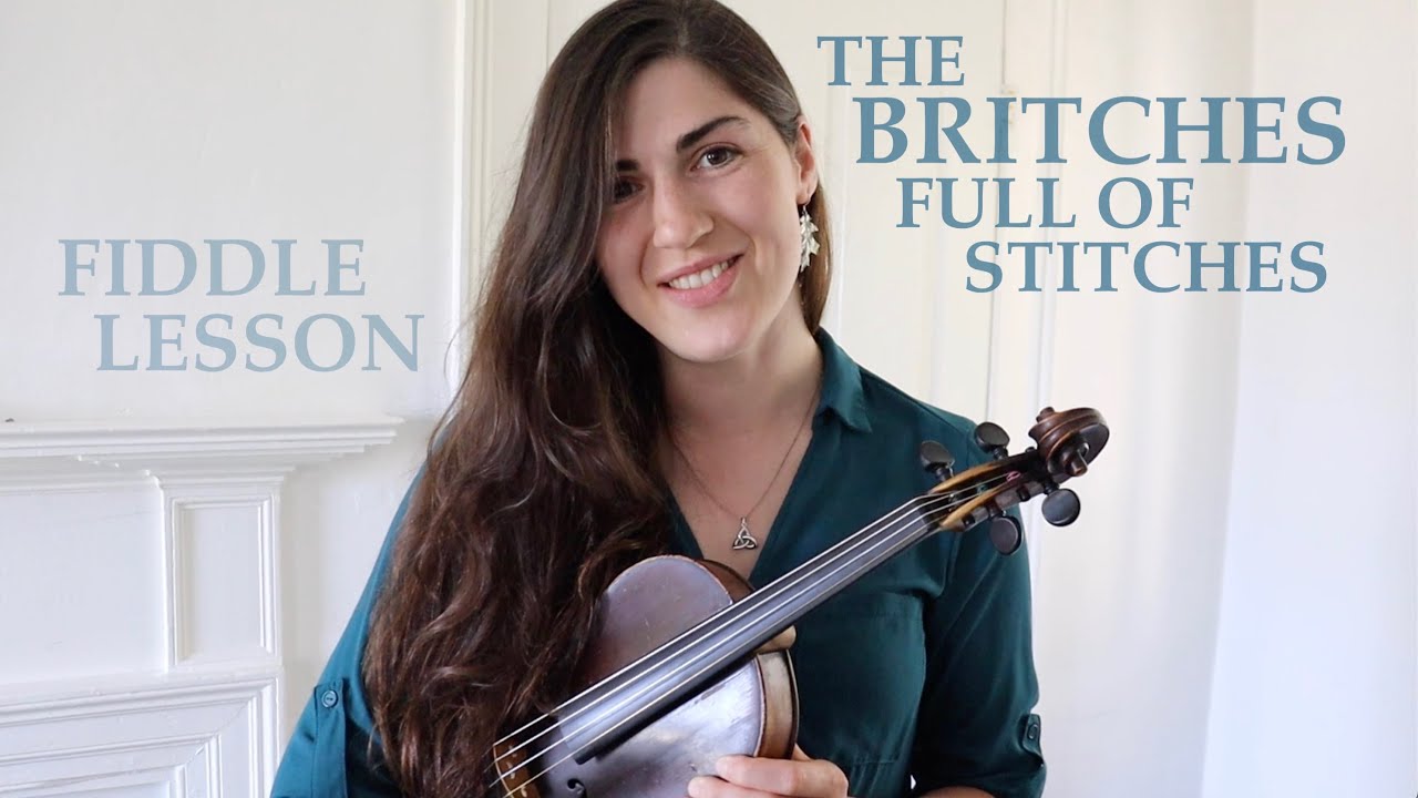 The BRITCHES FULL OF STITCHES 👖 Irish polka 🎻 Fiddle lesson