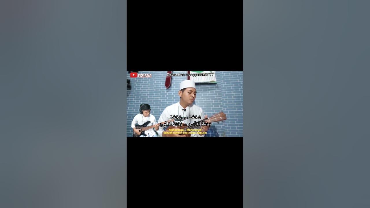 Rahmatun Lil Alameen Versi Ukulele #shortvideo #rahmatanlilalameen #maherzain