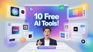 अभी के लिए 10 मुफ्त AI टूल्स | AI with Aslam