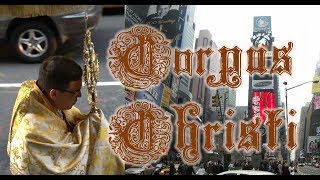 Corpus Christi Procession in Manhattan, New York City