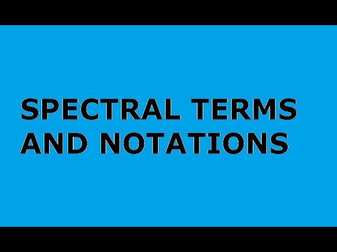 Spectral terms and Notation - Atomic Physics