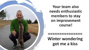 Sprint Retrospective with funny dog ? Did you already forget? Scrum teams improve continuously