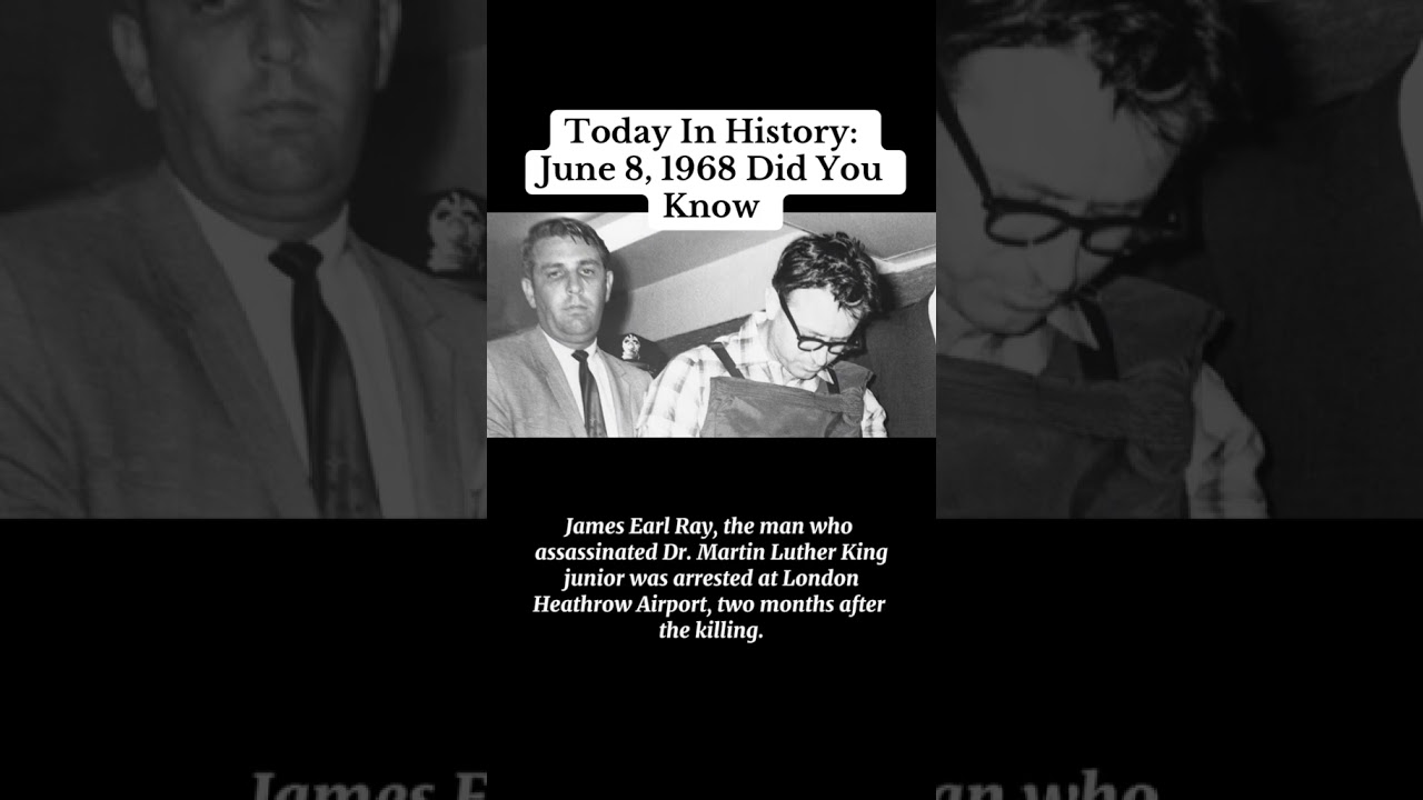 Today In History: June 8 1968 Did You Know