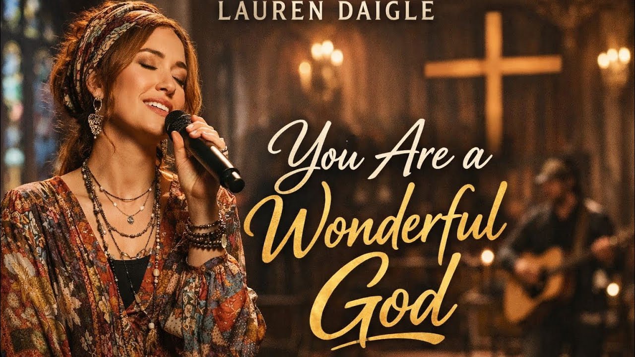 Lauren Daigle You Are a Wonderful God Inspirational Christian Gospel Worship Song | Powerful Praise
