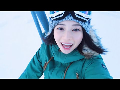 桜田ひより、スノボ初体験！雪山で笑顔連発 誕生日サプライズに喜ぶ姿も JR SKISKI 2023-2024年 メーキング動画