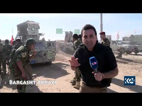 سەیرکەن پێشمەرگە چی لە حەشد دەکا لە شەری پردێ Peshmarga