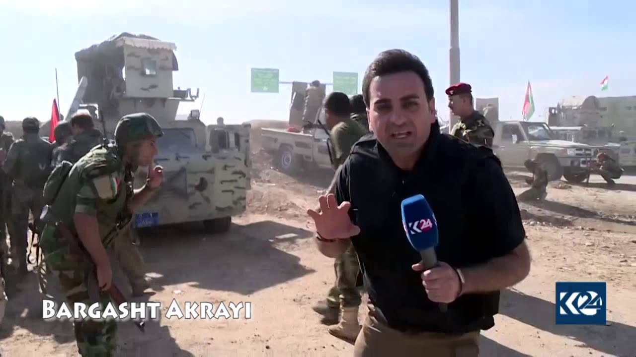 سەیرکەن پێشمەرگە چی لە حەشد دەکا لە شەری پردێ😱 Peshmarga